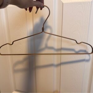 Set of 5 Luxury Gold Metal Hangers – Slim & Heavy Duty